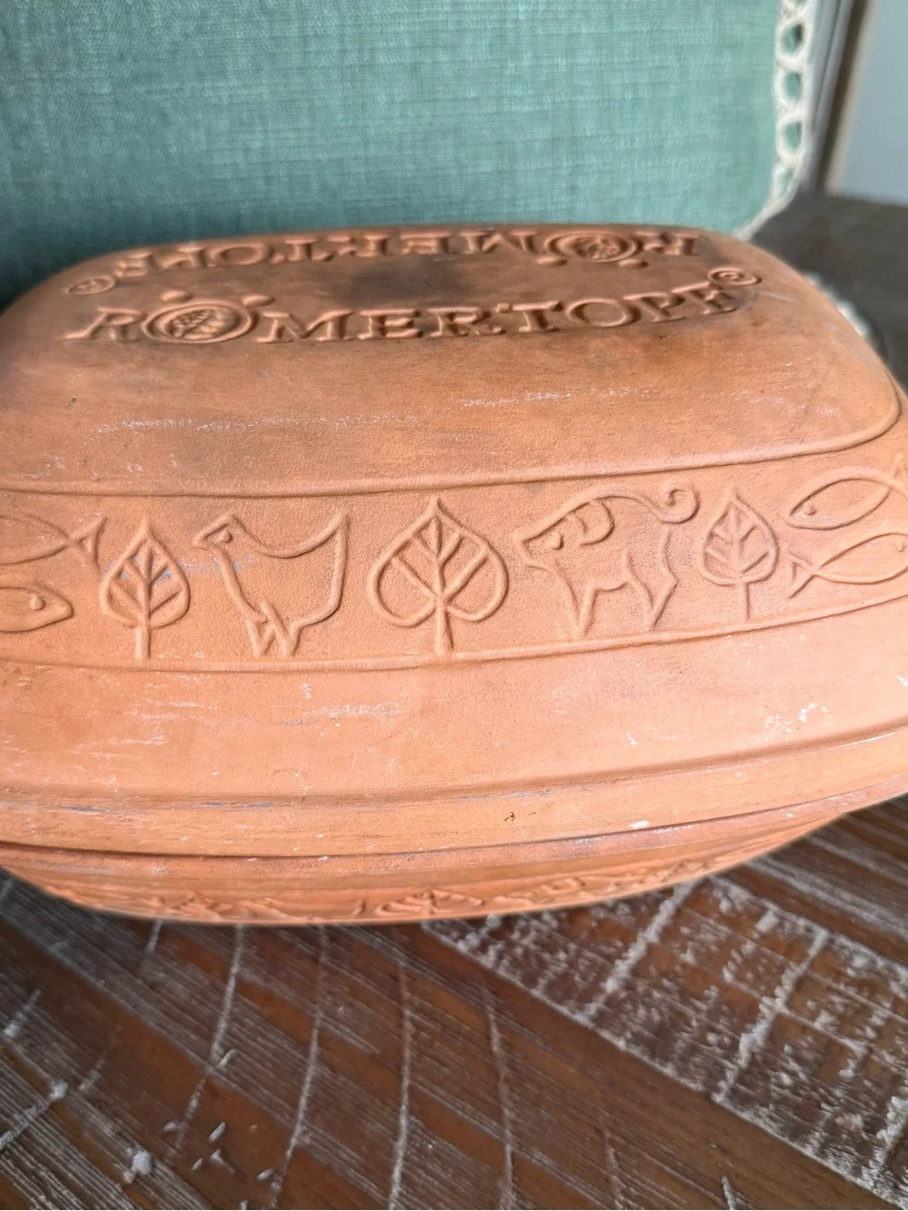 Römertopf Terracotta Clay Baker - Rustic-Steam Baking. Great for Artisan breads